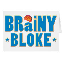 Brainy Kerl Karte