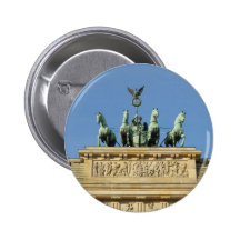 Brandenburger Felsen (Brandenburger Tor) berühmtes Anstecknadelbutton