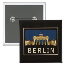Brandenburger Tor Berlins Buttons