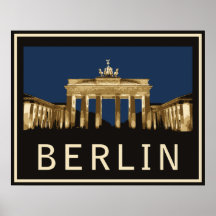 Brandenburger Tor Berlins Posterdrucke