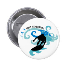Brandungs-Generation Anstecknadelbutton