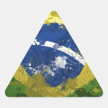 Brasilien-Flagge Sticker