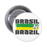 Brasilien Futbol Buttons