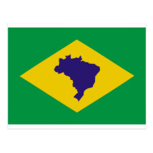 Brasilien-Ikone Postkarten