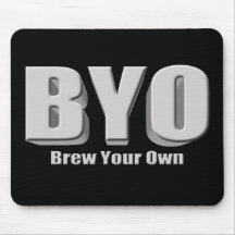 Brauen Sie Ihr eigenes Bier Mousepads