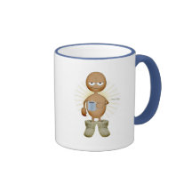 Braun des Kaffee-Trinkers I Teehaferl