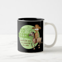 Braun des Westernreiters I Teetasse
