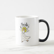 Braut (blondes Haar) Tasse