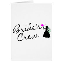 Braut-Crew (Braut-Schwarzes) Karten