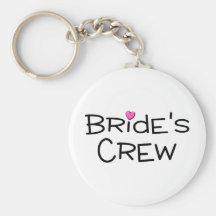 Braut-Crew-Rosa-Herz Schlüsselband