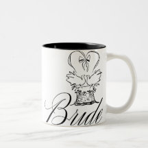 Braut-Farben Teetasse