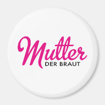 Braut Kühlschrankmagnet