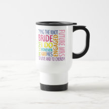 Braut-Reise-Becher Tasse