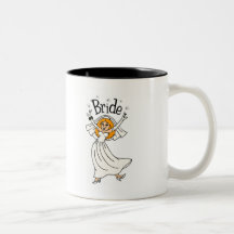 Braut (rotes Haar) Tasse