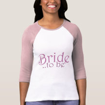 Braut zum zu sein t shirt