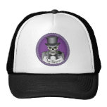 Bräutigam Schädel-lila Truckercap
