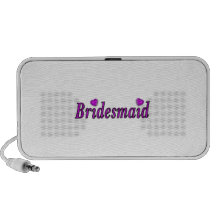 Brautjungfern-einfach Liebe Mobiler Speaker