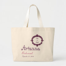 Brautjungfern-Vintager Rahmen-lila Rosa Taschen