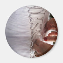 Brautjungfernhandschnüren-Hochzeitskleiderphotogra Magnets