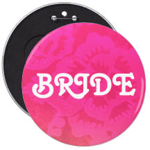 Brautparty-Knopf Anstecknadelbutton