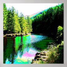 Breitenbush Fluss Posterdrucke