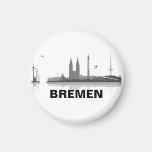 Bremen Skyline Kühlschrank Magnet Kühlschrankmagnet