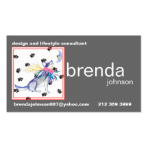 Brendas neue Visitenkarte