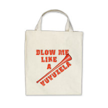 Brennen Sie mich wie ein Vuvuzela lustige T-Shirts Tragetasche