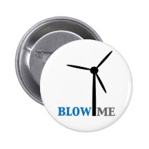 brennen Sie mich Windkraftanlage durch Anstecknadel