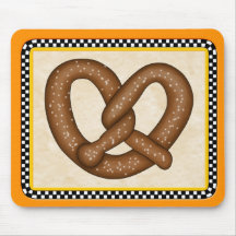 Brezel-Mausunterlage Mousepad