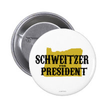 Brian Schweitzer für Präsidenten Anstecknadel