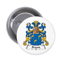 Briand Familienwappen Anstecknadel