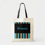 Brianna hübsche gestreifte Taschen-Tasche