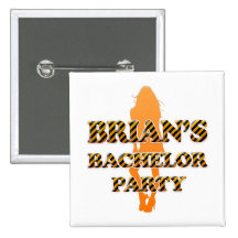 Brians Junggeselle-Party Button