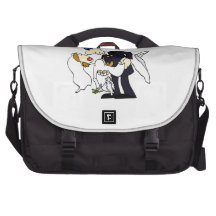 Bride and Groom Laptop Commuter Bag