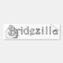 ♥ Bridezilla ♥ Autoaufkleber