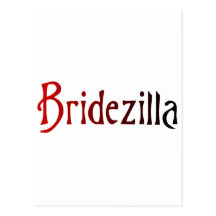 Bridezilla Postkarten