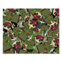Britische Armee-Soldat-Foto-Druck