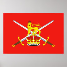 Britische Armee, Vereinigtes Königreich Poster