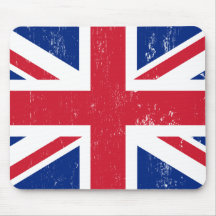 BRITISCHE britische Englisch-Flagge Großbritannien Mousepads