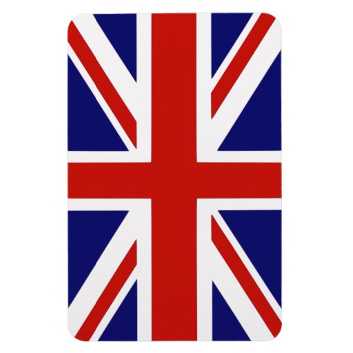 Britische Flagge Flexibler Magnet | Zazzle