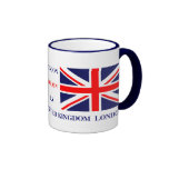 Britische Flagge Gewerkschafts-Jack-Großbritannien Kaffeehaferl