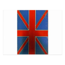 britische Flagge Postkarten