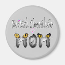 Britische Shorthair Mamma-Geschenke Kühlschrankmagnete