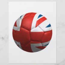 Britisches Futbol Flyer