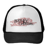Britney christlicher Lied-Namen-Hut Trucker Cap