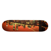 Brooklyn-Brücke nachts Personalisierte Skateboards