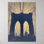 Brooklyn-Brücke Plakate