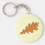 Brown-Eichen-Blatt-Entwurf Schlüsselband