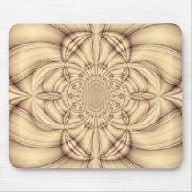 Brown-Fraktale mousepad
